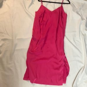 Pink Slip Dress